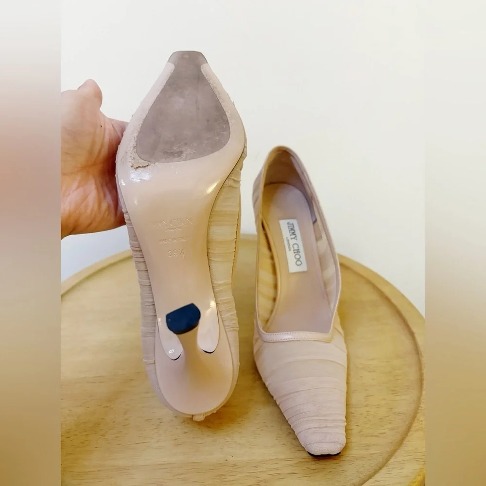 Jimmy Choo Lotta Tulle Pump Heel